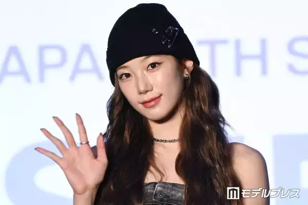 LE SSERAFIMカズハ、渋谷降臨ショットが話題「オーラが違う」「服のセンスが抜群」の声