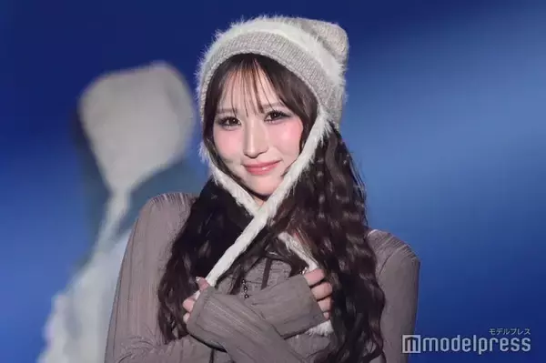 CANDY TUNE小川奈々子、ウェービーヘア×ニット帽がお似合い「普段と雰囲気違って新鮮」「可愛い」と反響【TGCしずおか2026】