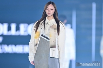 乃木坂46梅澤美波、ハイウエスト×個性的ジャケットで存在感「着こなせるのすごい」「スタイル良すぎ」と反響【TGC2026 S/S】