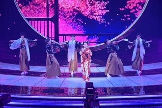 【紅白本番】M!LK、袴姿で艶やかダンス 坂本冬美とのコラボに反響続々「吉田さんにとんでもないパートが」「画面いっぱいに美」