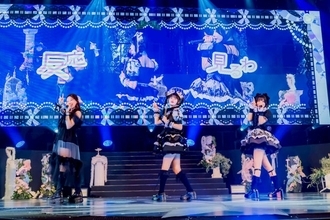 「今日好き」おひなさま（長浜広奈）＆きゅるして逃げ水あむ、LARMEレギュラーモデル就任 渡辺美優紀と“わるきー”披露【LARME FES’25】