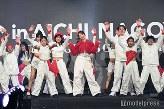 Girls2山口綺羅×キッズダンサー30人が迫力パフォーマンス 岩田剛典サプライズ登場でエール【 TGC in あいち・なごや 2026】