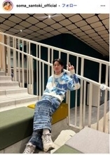 「ちはやふる」で話題・山時聡真、久々短髪スタイルにイメチェン「爽やか」「眉上前髪可愛い」の声