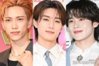 INI池崎理人＆DXTEEN大久保波留、一緒にM!LKライブへ 山中柔太朗との3ショットに「イケメン三銃士」「全員爆裂ビジュイイじゃん」の声