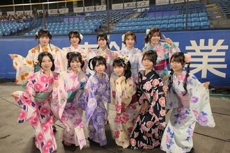 ≒JOY 、浴衣姿のメンバー写真が話題 LuckyFes➝神宮外苑花火大会に出演