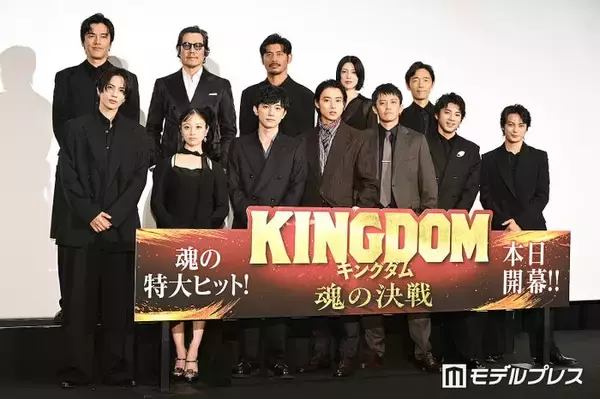 山崎賢人「キングダム」新シリーズで“進化”実感「歴史の中でもかなり進化している」吉沢亮・橋本環奈ら豪華キャスト集結【キングダム 魂の決戦】