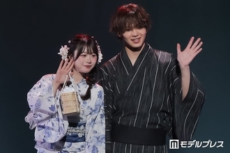 「今日好き」はるねねカップル、浴衣姿で小指繋ぎ「かっこいいです」【青春祭2026】