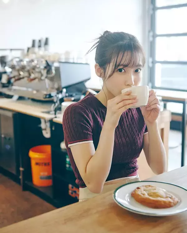 櫻坂46松田里奈、1st写真集決定 水着姿＆ランジェリーカット…“可愛らしさ”詰め込んだ1冊に【コメント】