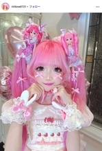 “小学生姫ギャル”りりぴ「マンバメイク」姿で雰囲気ガラリ「誰かと思った」「クオリティがレベチ」驚きの声