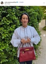 中村江里子アナ「フリフリ水着を着てみました」全身ショットに反響「人形みたいなプロポーション」「脚がまっすぐで綺麗すぎる」