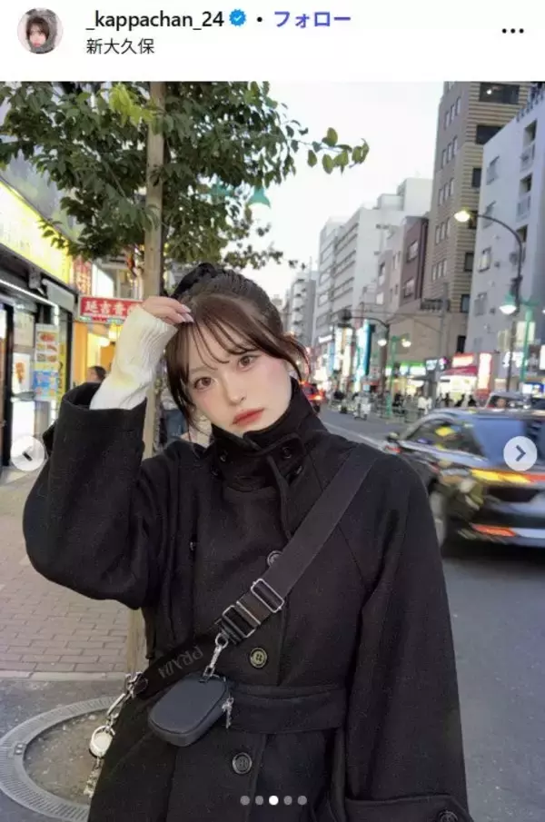 美人インフルエンサー、雪中でのショーパンコーデに絶賛の声「脚まっすぐで綺麗」「北海道でもビジュ爆発」