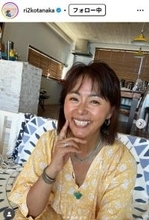 田中律子、沖縄の離島で圧巻美脚披露「長さが異次元」「スタイル抜群」