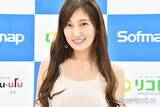 「熊田曜子、デコルテ＆美背中際立つ大胆ベアトップ姿「妖艶で美しい」「透き通るような美肌」と反響」の画像1