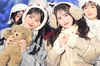 CANDY TUNE小川奈々子＆立花琴未、ランウェイでの“見つめ合い”話題「尊い」「かわいすぎ」【サツコレ2025A/W】