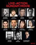 「「ガンダム」シリーズ初の実写映画化 Netflixで制作開始 キャストも発表」の画像1