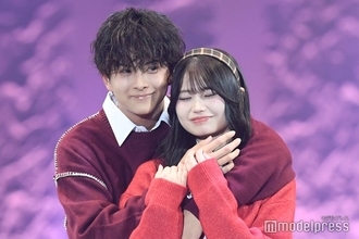 「今日好き」“けんみあカップル”藤田みあ＆中村健太朗、バックハグで密着 幸せオーラ放つ【サツコレ2025A/W】
