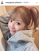 2児の母・矢口真里、息子2人＆夫の家族4人ショット公開「川の字になって可愛すぎる」「幸せショットにホッコリ」の声