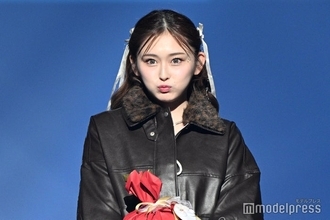 ゆうちゃみ、ミニスカ×レースタイツから美脚のぞく ガーリーな装いに「歓声すごい」「可愛すぎ」と絶賛の声【TGC広島2025】