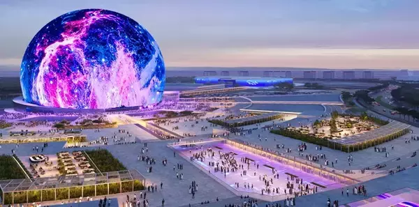 米ラスベガスで話題の「スフィア」アブダビに2029年開業予定 約17億米ドルを投じる新ランドマーク