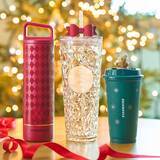 「スタバ、ホリデー新作フード＆グッズ発表 “リボン付き”コールドカップタンブラーも登場【一覧】」の画像1