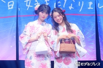 【今日好き夏まつり】おひなさま（長浜広奈）、あざとポーズで紗和（さわ）をキュートに撃ち抜く 客席降臨で会場から悲鳴も