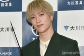 THE RAMPAGE藤原樹、鍛え上げられた上腕際立つタンクトップ姿「逞しい」「男も惚れる筋肉美」と絶賛の声