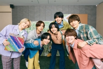 なにわ男子が“超接近” 即興パフォーマンス＆和気あいあいとする様子も