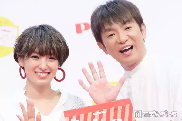 よゐこ濱口優、妻・南明奈の誕生日祝福で夫婦2ショット披露「幸せそうでなにより」「幸せそう」