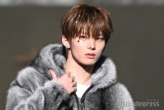 aoen京助（KYOSUKE）、ランウェイデビュー ファージャケットで存在感放つ【TGC広島2025】