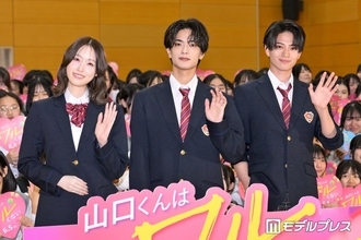 なにわ男子・高橋恭平、高橋ひかる＆岩瀬洋志と女子校サプライズ登場 600人の歓声浴び驚き「何を言っても沸く」【山口くんはワルくない】