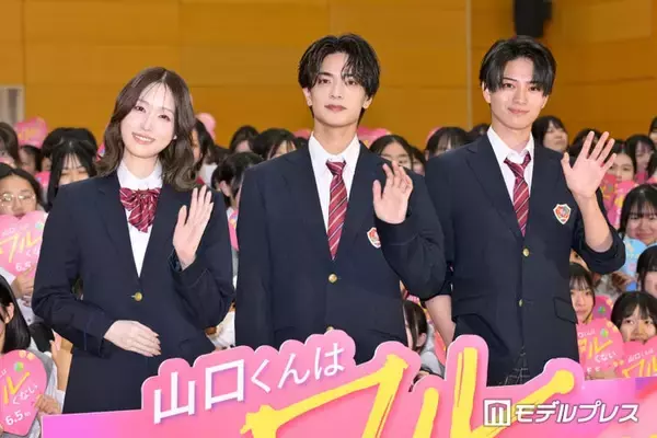 なにわ男子・高橋恭平、高橋ひかる＆岩瀬洋志と女子校サプライズ登場 600人の歓声浴び驚き「何を言っても沸く」【山口くんはワルくない】