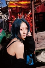 SKE48古畑奈和、初ランジェリーカットに挑戦 1st写真集で青髪＆黒髪の世界観表現