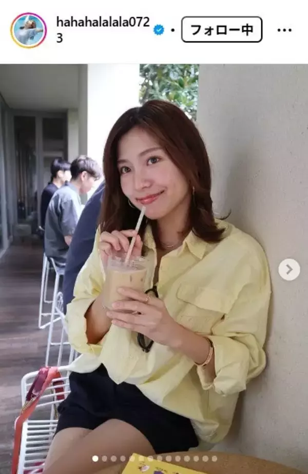元SKE48フリーアナ、パリ旅行での美脚際立つ私服姿に熱視線「抜群のスタイル」「シルエット最強」