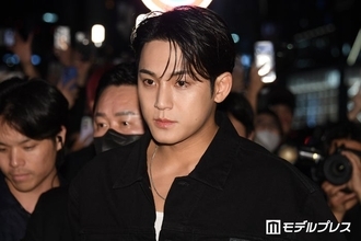 SEVENTEEN・MINGYU（ミンギュ）車から降り立ち原宿騒然