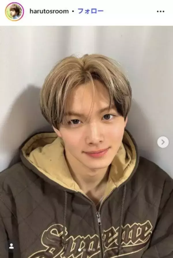 「今日好き」今井暖大「筋肉もなくなった」減量姿披露「イケメン度上がってる」「ビジュ最強」と反響