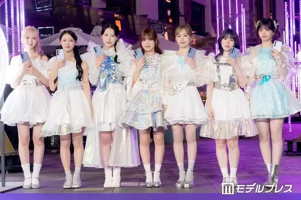 ME:I、グループ初点灯式登壇 デビュー2周年に感謝「多くのYOU:MEの皆様のおかげ」