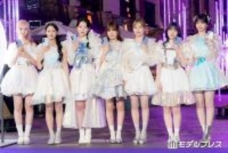 ME:I、グループ初点灯式登壇 デビュー2周年に感謝「多くのYOU:MEの皆様のおかげ」