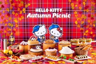 “ハローキティ＆ディアダニエル”の秋スイーツビュッフェ、ヒルトン広島で開催