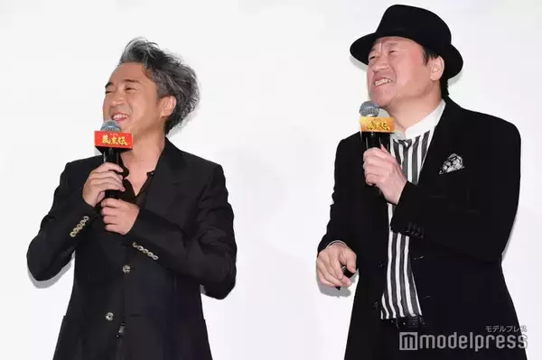 ムロツヨシ＆佐藤二朗、司会のハプニングをフォロー すぐさま笑いに変換【新解釈・幕末伝】