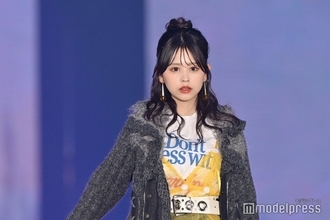 カジサック長女・梶原叶渚、シースルーワンピ×個性派スカートで美脚のぞく「ウエスト細すぎ」「雰囲気違って可愛い」と反響【ガルアワ2025AW】