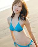 「櫻坂46松田里奈、水着姿でアンニュイな表情 1st写真集YouTube配信特典絵柄解禁【まつりの時間】」の画像1