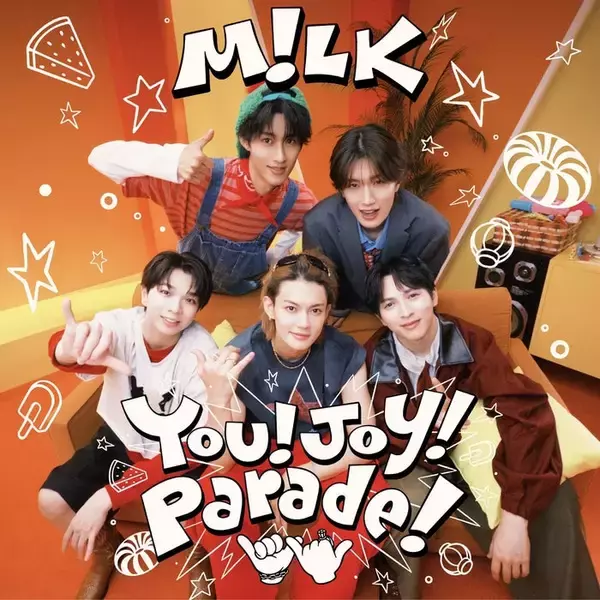 M!LK、5ヶ月連続リリース企画第4弾「You！Joy！Parade！」リリース 夏らしさ連想させるジャケ写も公開
