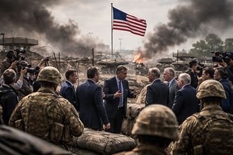 米国の侵略論評できない首相