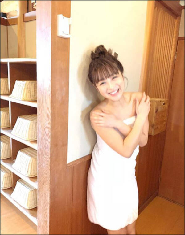 色気が欲しい 鈴木奈々 バスタオル姿 入浴シーン公開 独自の魅力に男性ファンから絶賛の声 19年1月24日 エキサイトニュース