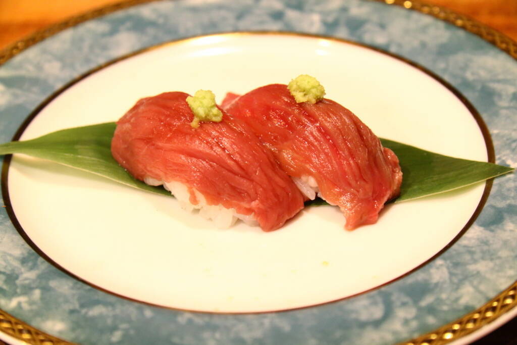 肉寿司が種類 肉バルで肉寿司 ジョッキー で馬肉を堪能すべし 大阪 17年5月23日 エキサイトニュース 4 4