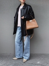 今の時期おしゃれな人は「レザージャケット」を選んでる！大人の垢抜け春先コーデ5選