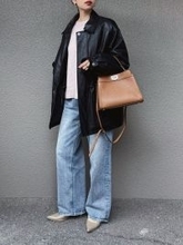 今の時期おしゃれな人は「レザージャケット」を選んでる！大人の垢抜け春先コーデ5選