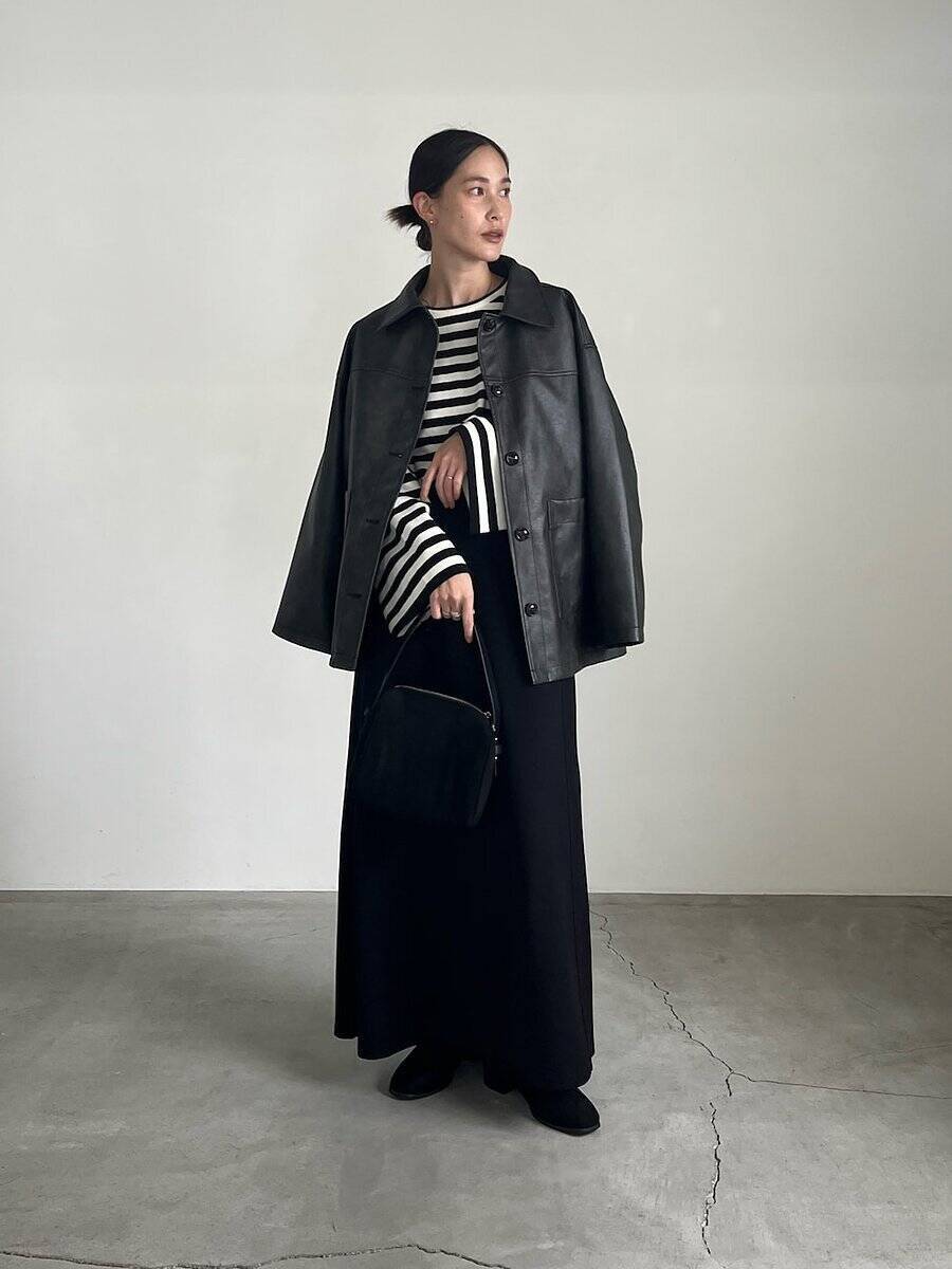 今の時期おしゃれな人は「レザージャケット」を選んでる！大人の垢抜け春先コーデ5選