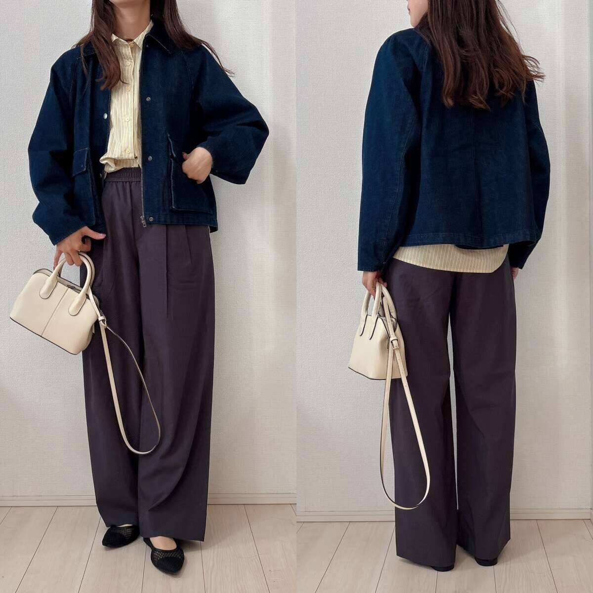 ユニクロのデニムジャケットがいい意味でユニクロに見えない♡春の着回し5コーデ