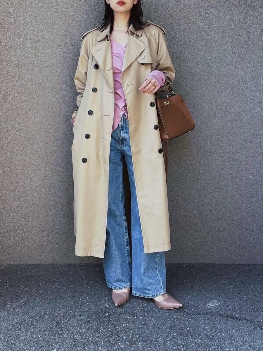 春の主役「トレンチコート」で知的に決める！大人のきれいめカジュアルコーデ5style